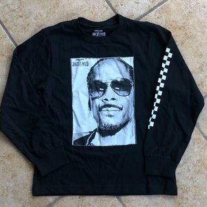 NEW Kids Boys Snoop Dog Long Sleeve Shirt